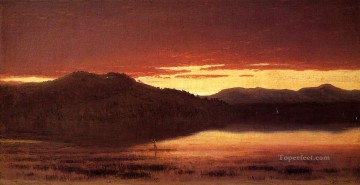 Crepúsculo 1867 paisaje Sanford Robinson Gifford Beach Pinturas al óleo
